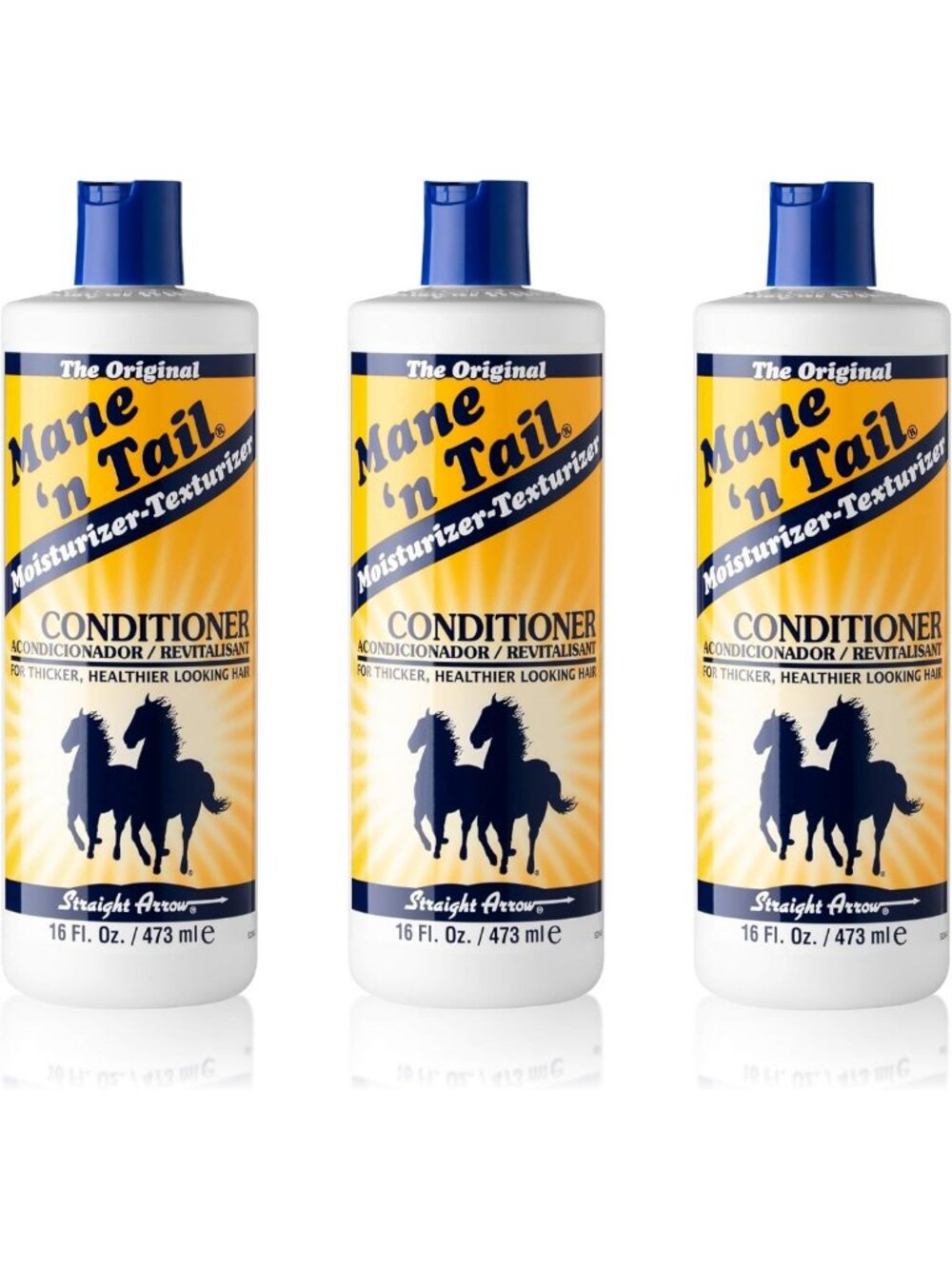 Thicker Fuller Hair Conditioner - 16 oz, 3 Pack, Original Formula for Healthy